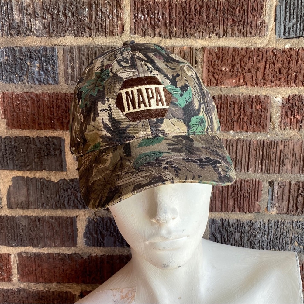 vintage NAPA camo 5-panel